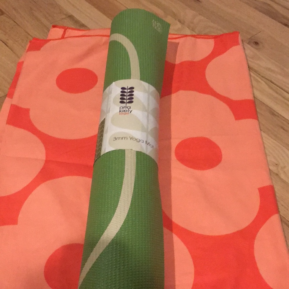 Rare Find Orla Kiely for Target GAIAM Toga Mat NEW